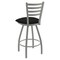 Holland Bar Stool Co 30" Swivel Bar Stool, Nickel Finish, Canter Espresso Seat X410 - alternate 3